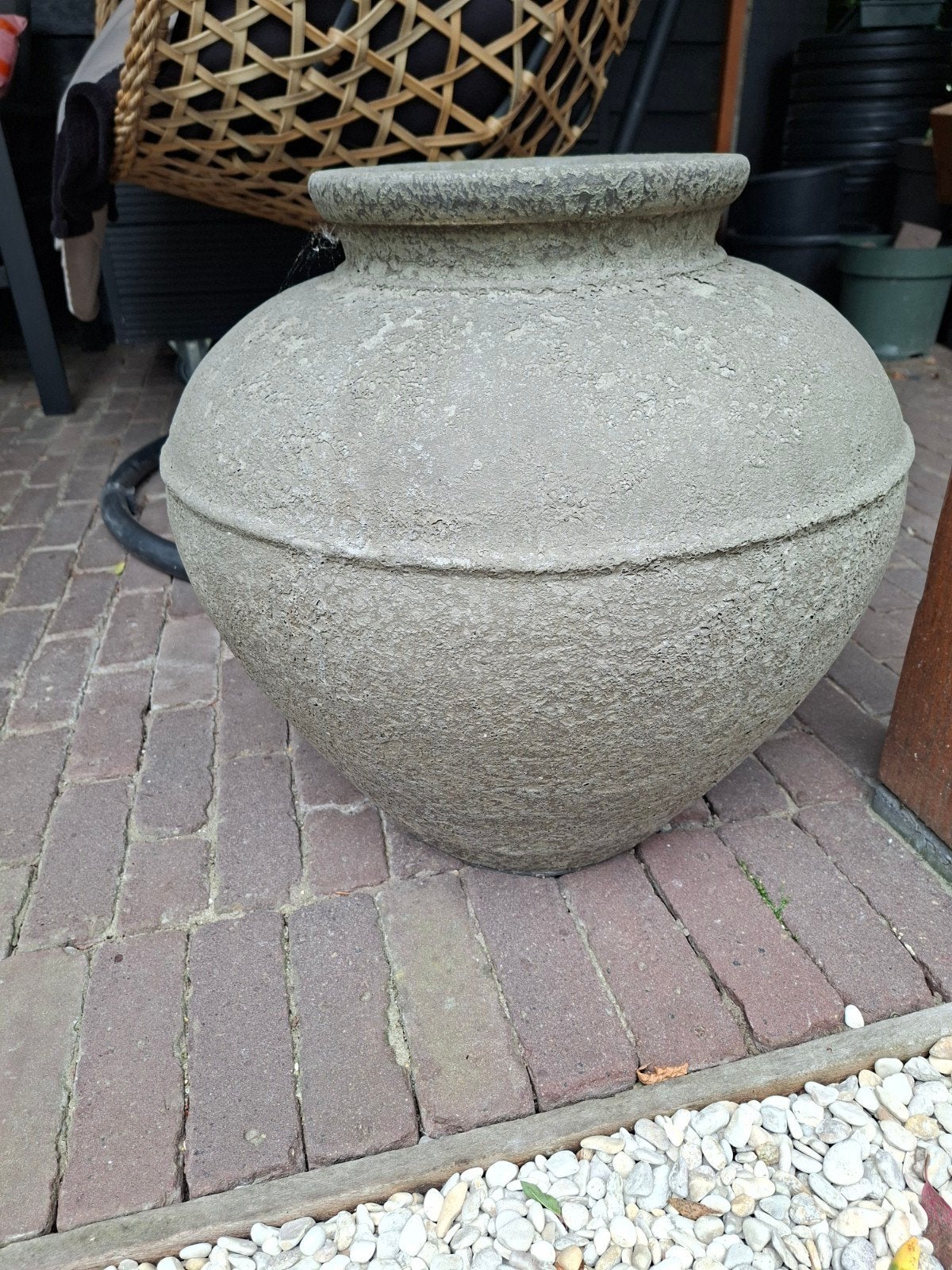 Grote kruik !!, Ophalen