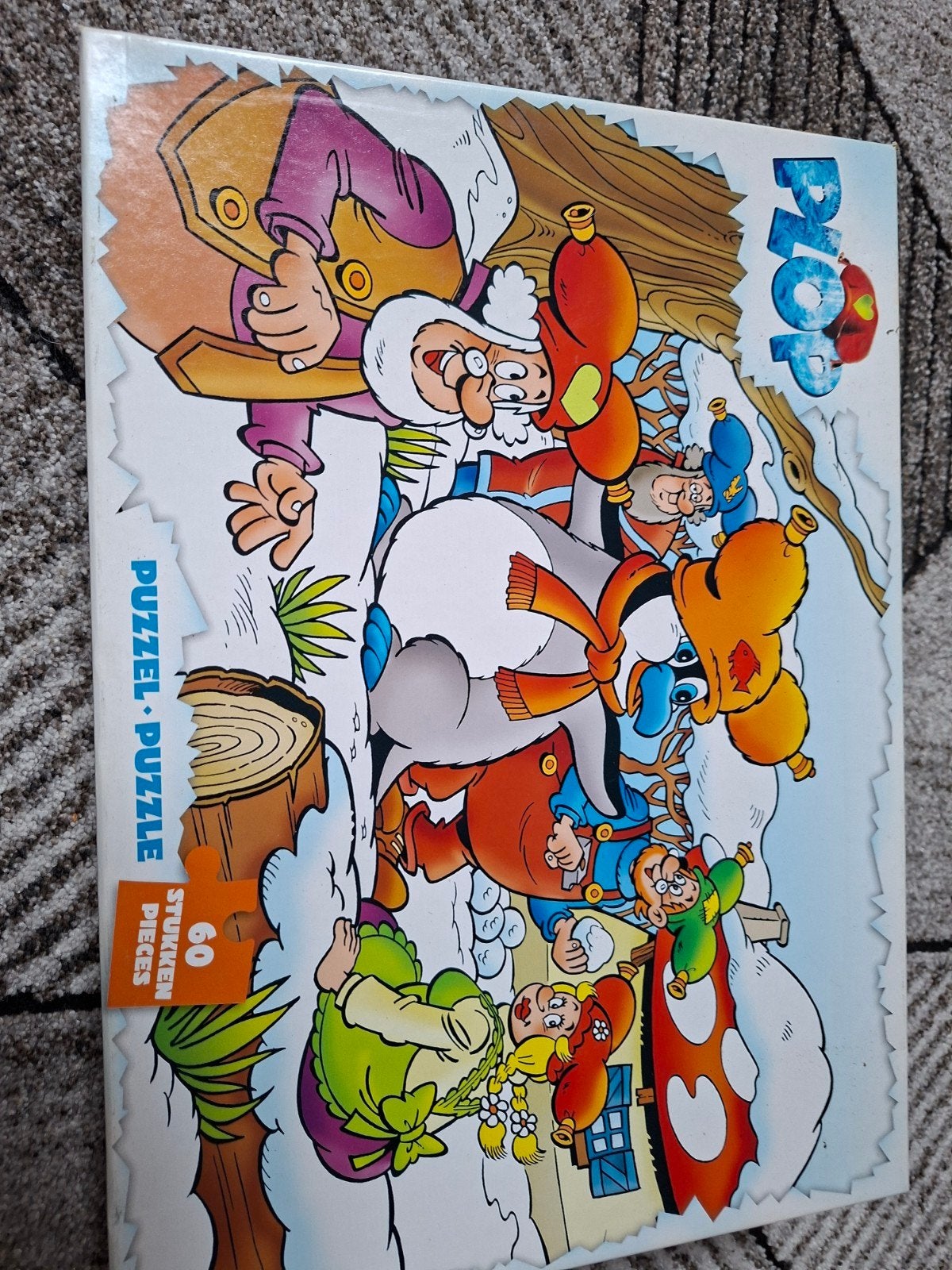 Plop Legpuzzel 60 Stukjes - Wintertafereel, Ophalen of Verzenden, Minder dan 500 stukjes, Gebruikt, Legpuzzel