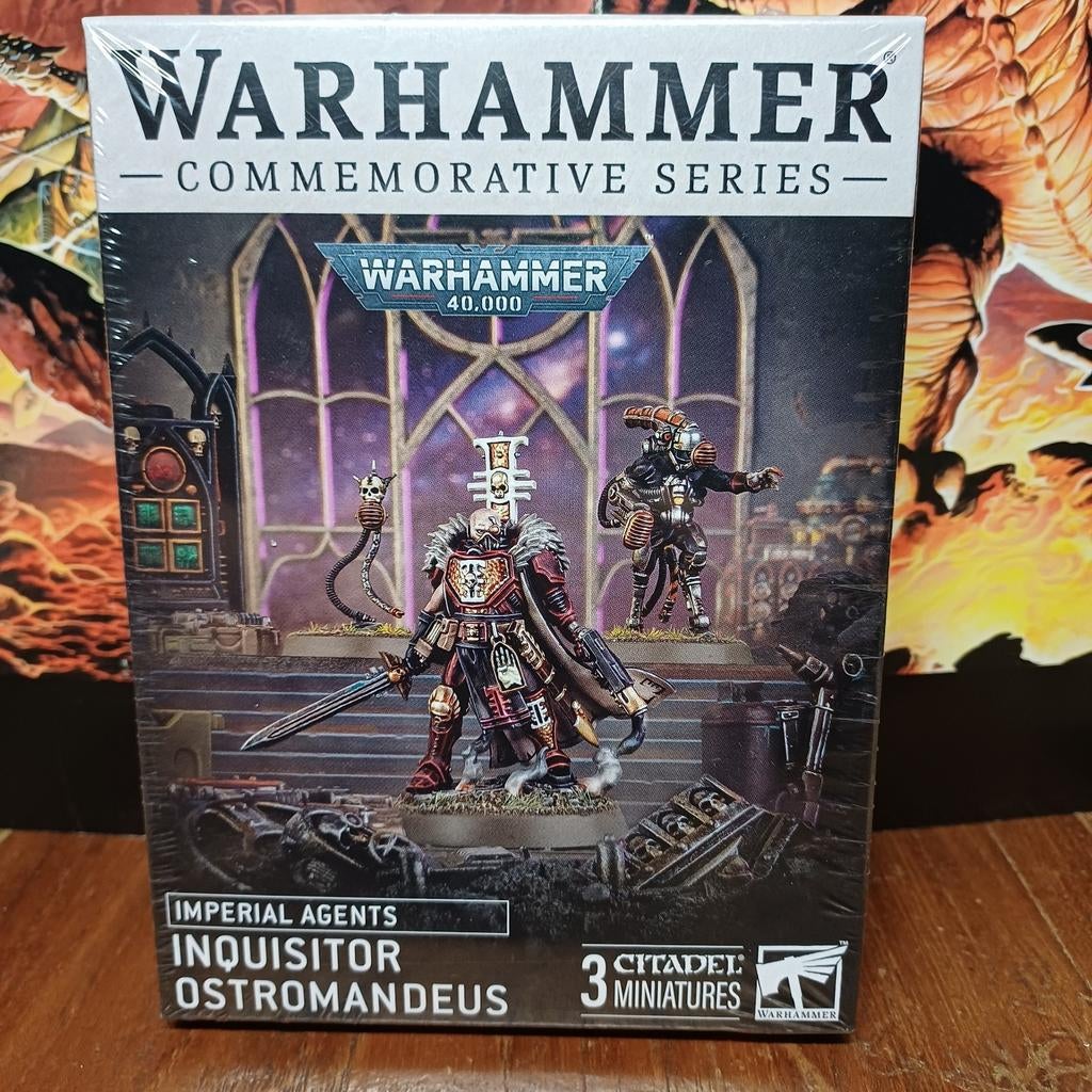 Warhammer 40.000: Inquisitor Ostromandeus Commemorative, Ophalen of Verzenden, Nieuw, Warhammer 40000, Figuurtje(s)
