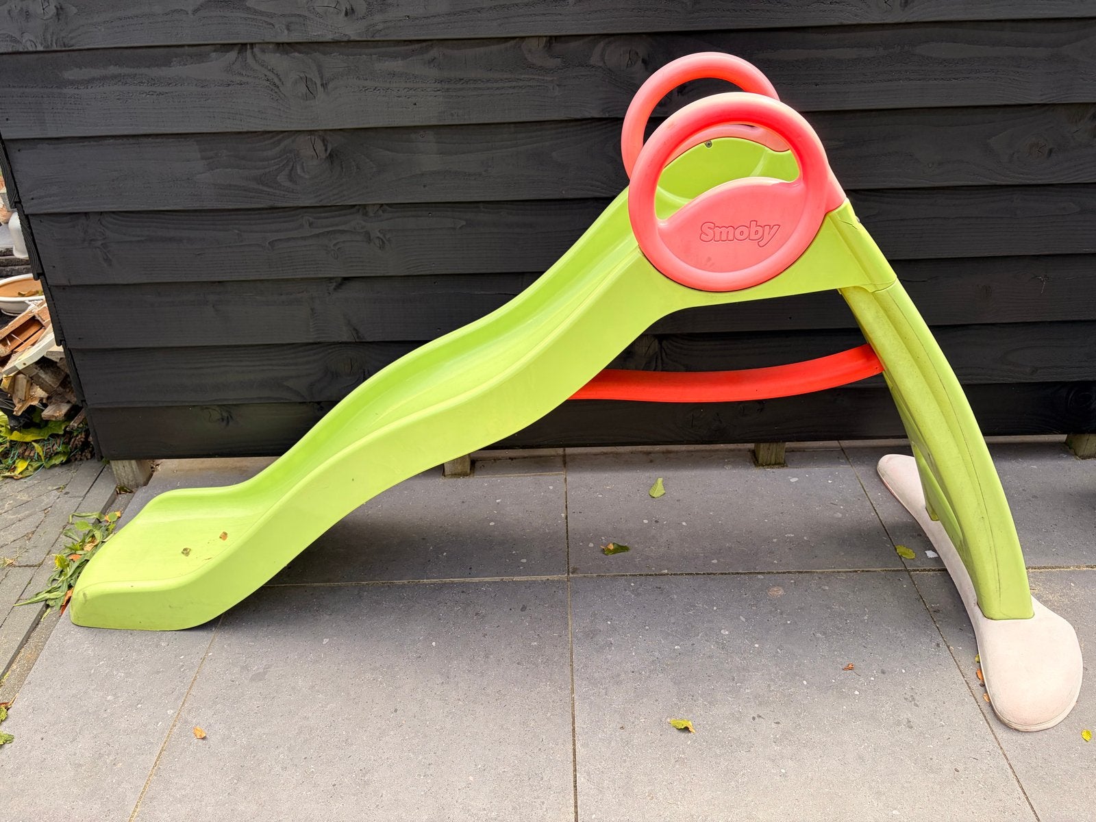 Smoby glijbaan met wateraansluiting, Ophalen, Gebruikt