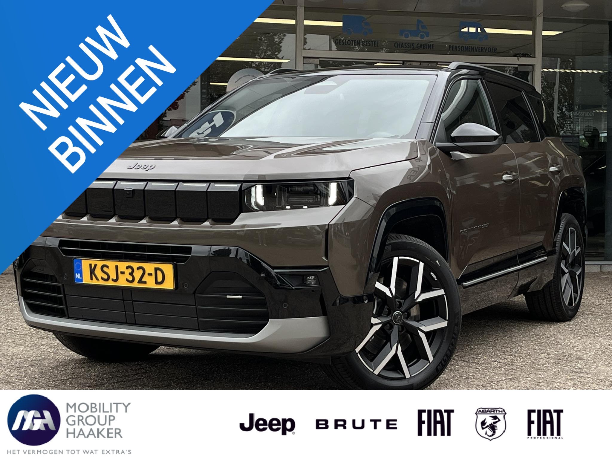 Jeep Compass 1.6 e-Hybrid Plug-In Summit | Adaptive cruise c, Auto's, 1596 cc, 4 cilinders, Automatische klimaatregeling, Bedrijf