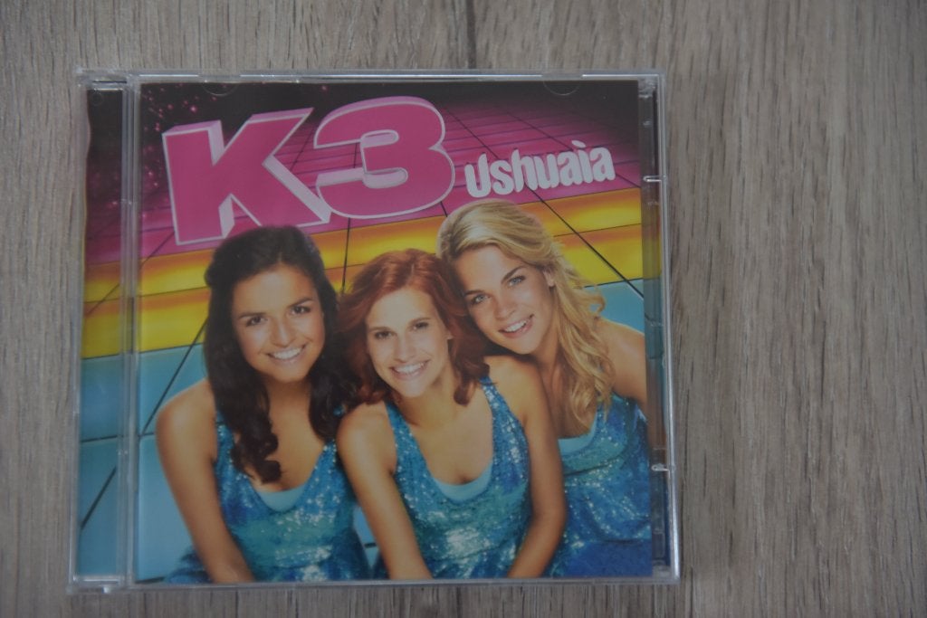 K3 ----USHUAIA 2CDbox  24 geweldige nummers, Verzenden, Zo goed als nieuw, Muziek, 6 tot 9 jaar