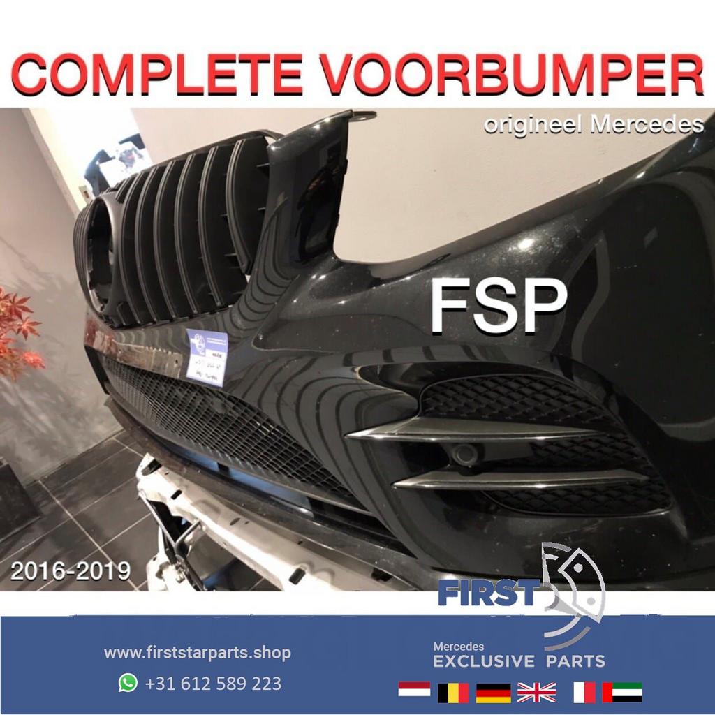 W253 GLC 43 AMG VOORBUMPER + GT GRIL COMPLEET Mercedes 2016-, Gebruikt, -, Voor, Ophalen of Verzenden