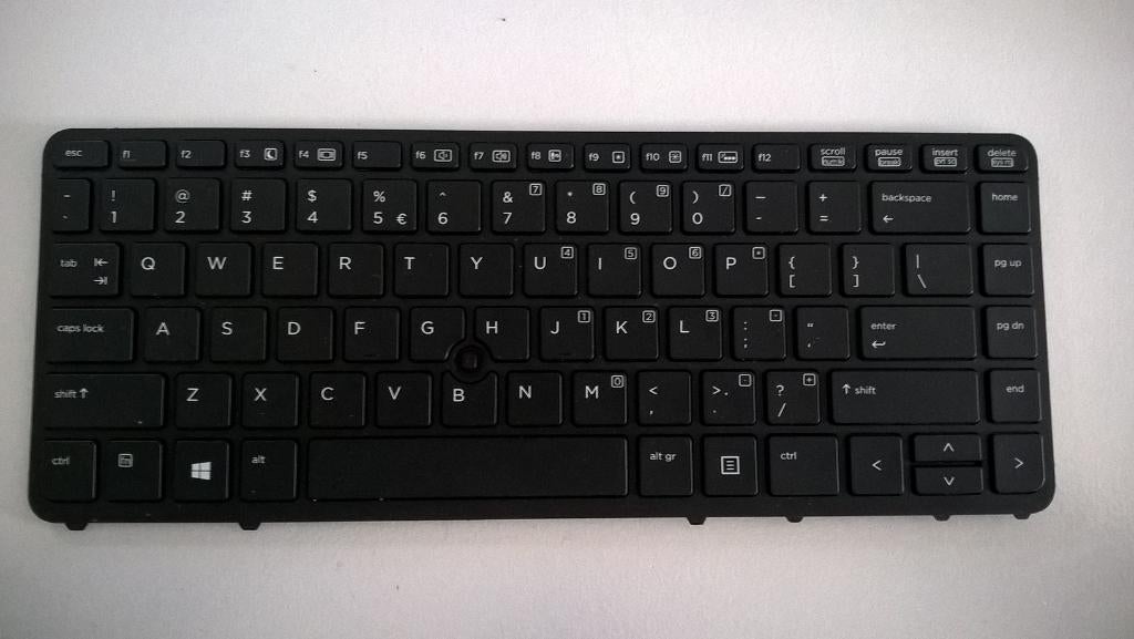 toetsenboord laptop hp elitebook 840 - 850, Computers en Software, Toetsenborden, Hp, Gebruikt, Ophalen of Verzenden, Qwerty