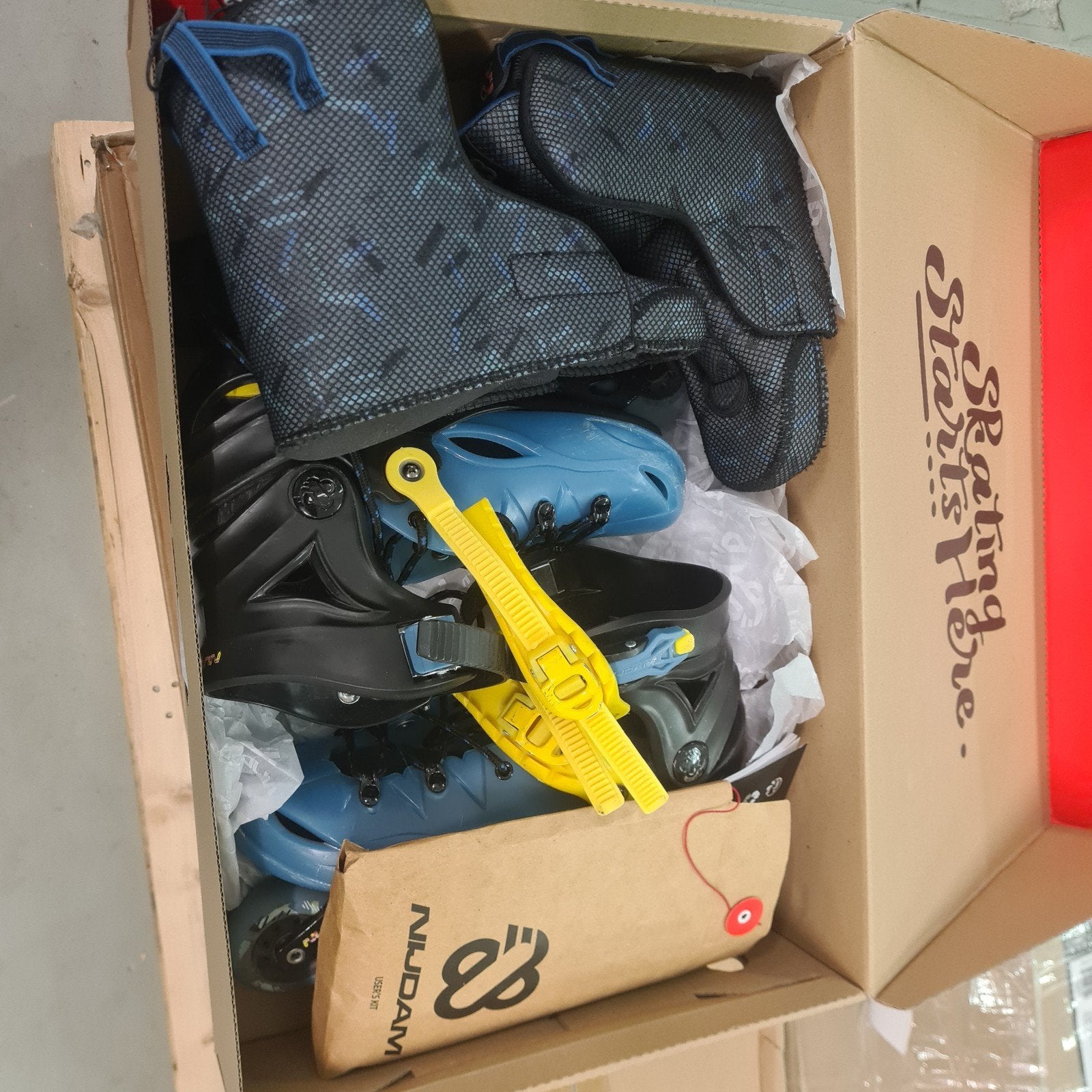 Nijdam Inline Free Skate Alu - Verstelbaar (37-40), Ophalen of Verzenden, Nieuw, Overige typen, Nijdam