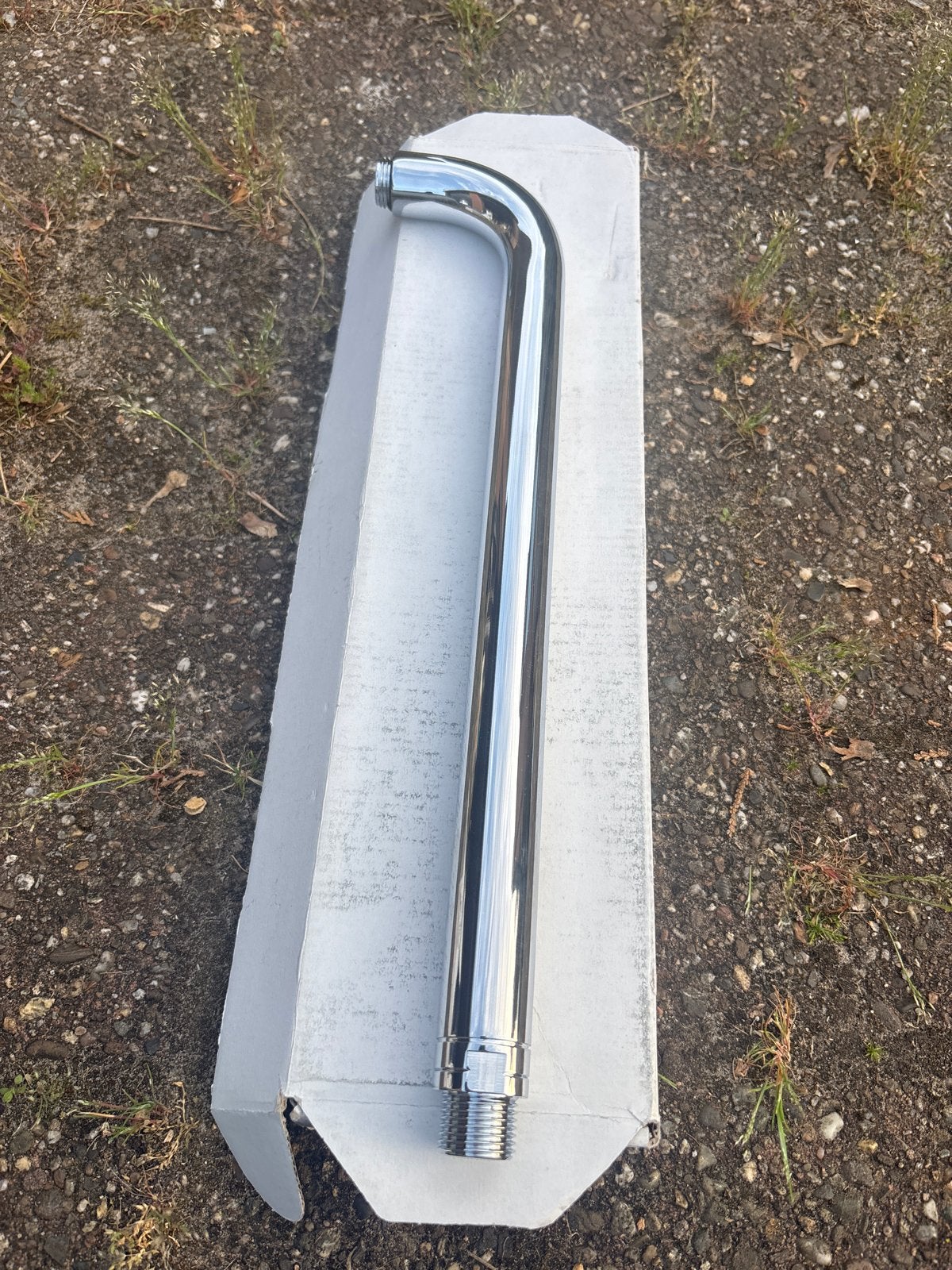 Nieuwe Mate wandarm 35cm CR voor douche/bad, Ophalen of Verzenden, Nieuw, Chroom, Overige typen