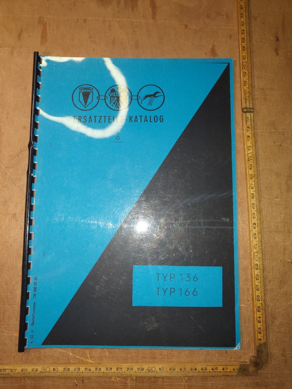 Copy Onderdelen Catalogus Dkw 136 - 166, Ophalen of Verzenden, Gebruikt