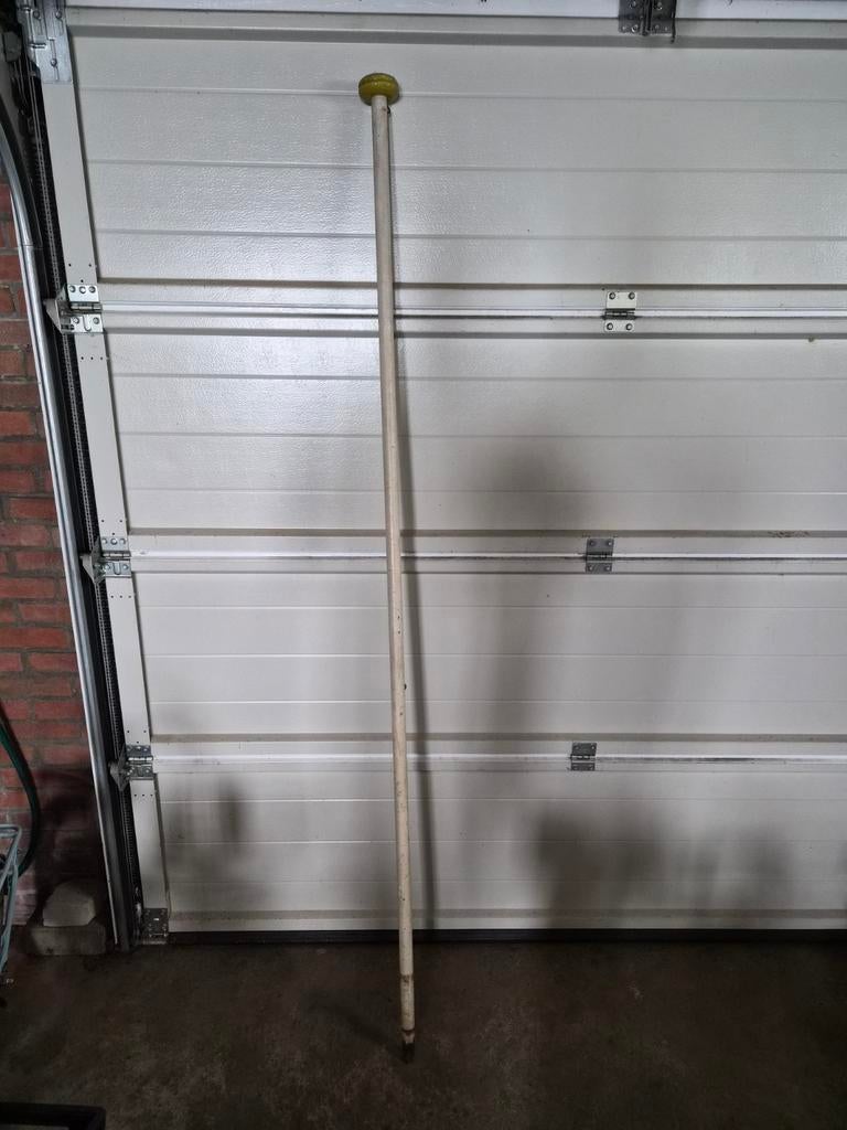 Vlaggenstok 2 meter, Ophalen