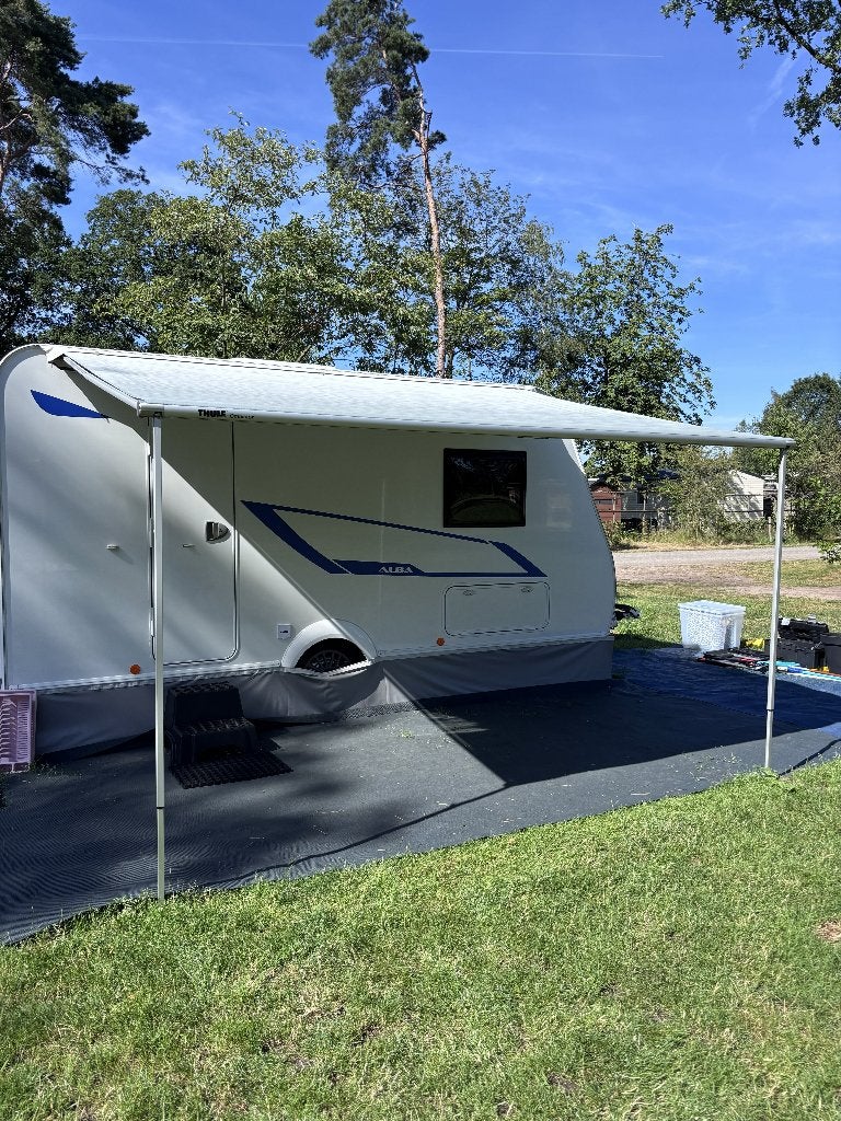 "THULE OMNISTOR 1200" 350 CM BREED, MYSTIC GREY ZAKLUIFEL., Ophalen, Zo goed als nieuw, PVC, Thule