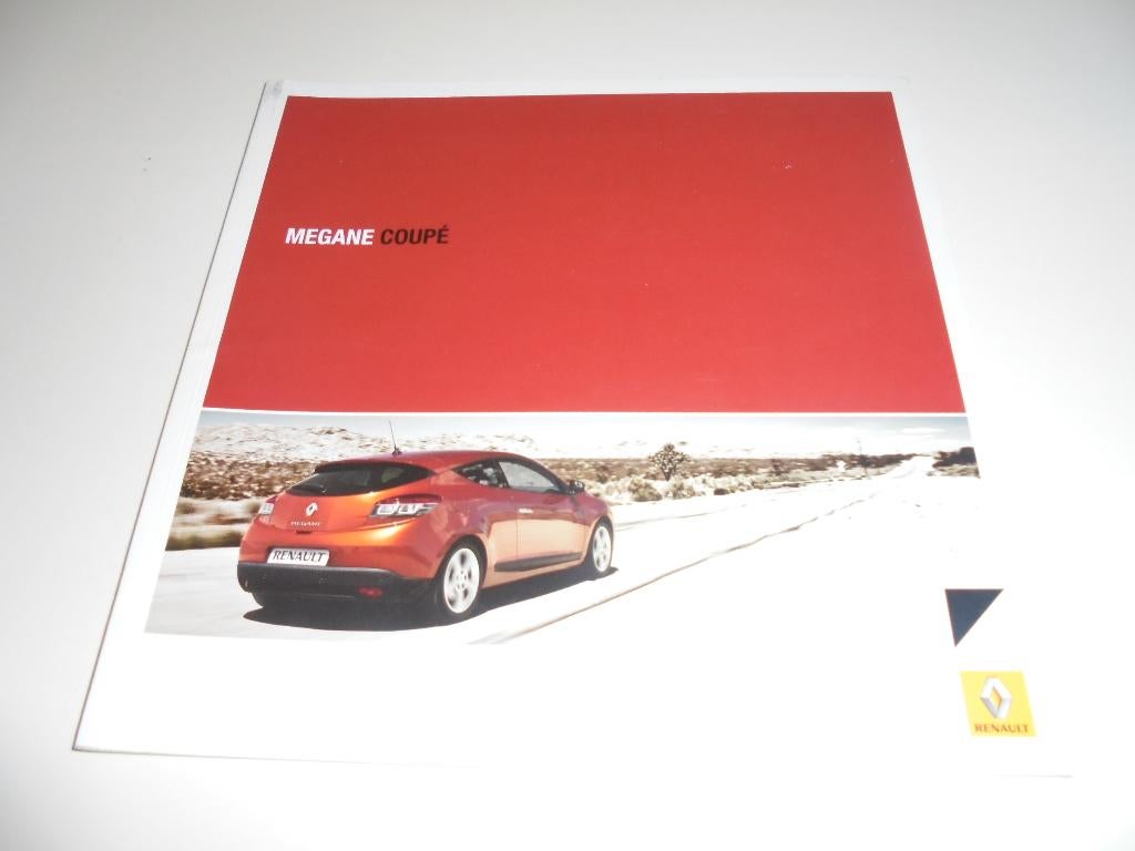 brochure Renault Megane Coupé  2009, Ophalen of Verzenden, Zo goed als nieuw, Renault