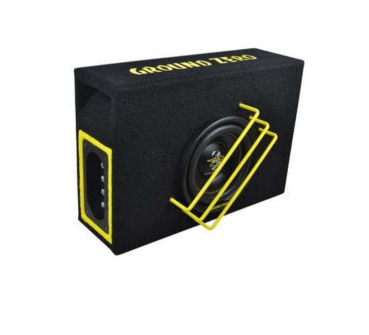 Ground Zero GZRB 16SPL - Subwoofer in kist - 16.5 cm - 700 W, Auto diversen, Autospeakers, Niet ingevuld, Niet ingevuld, Nieuw