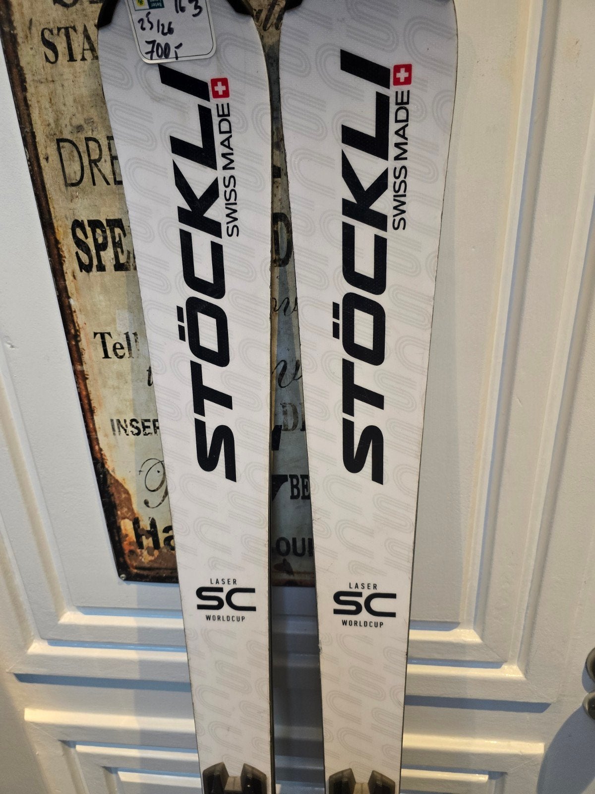 162cm STOCKLI LASER SC 25/26 voor kenners, Overige merken, 160 tot 180 cm, Stockli, Gebruikt