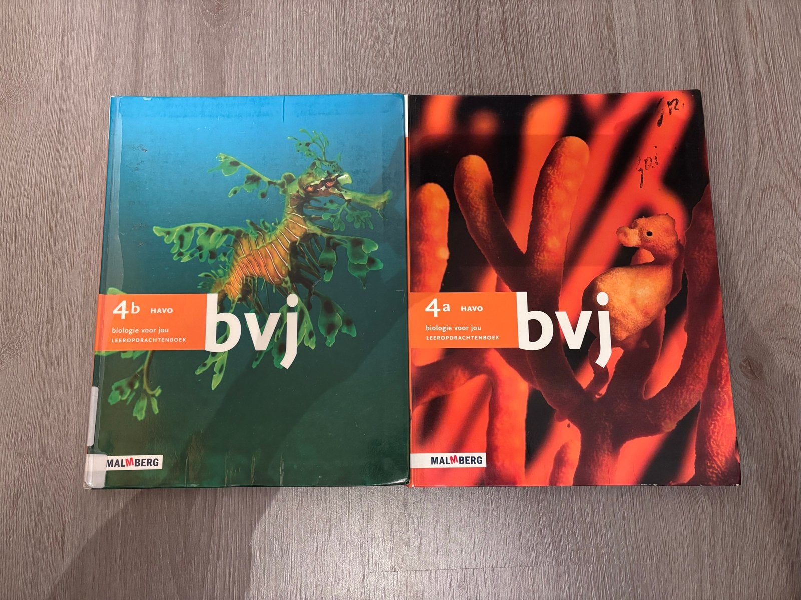 BVJ Biologie voor jou 4a en 4b HAVO leeropdrachtenboeken, Ophalen, Gelezen, HAVO, Biologie