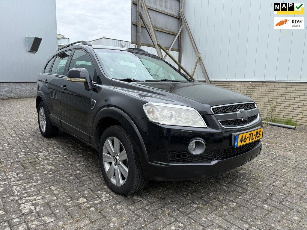 Chevrolet Captiva 3.2i Executive Limited Edition, Auto's, Chevrolet, 1780 kg, 3195 cc, Gebruikt, Zwart