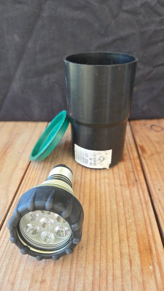 Greenforce duiklamp, Ophalen of Verzenden, Gebruikt