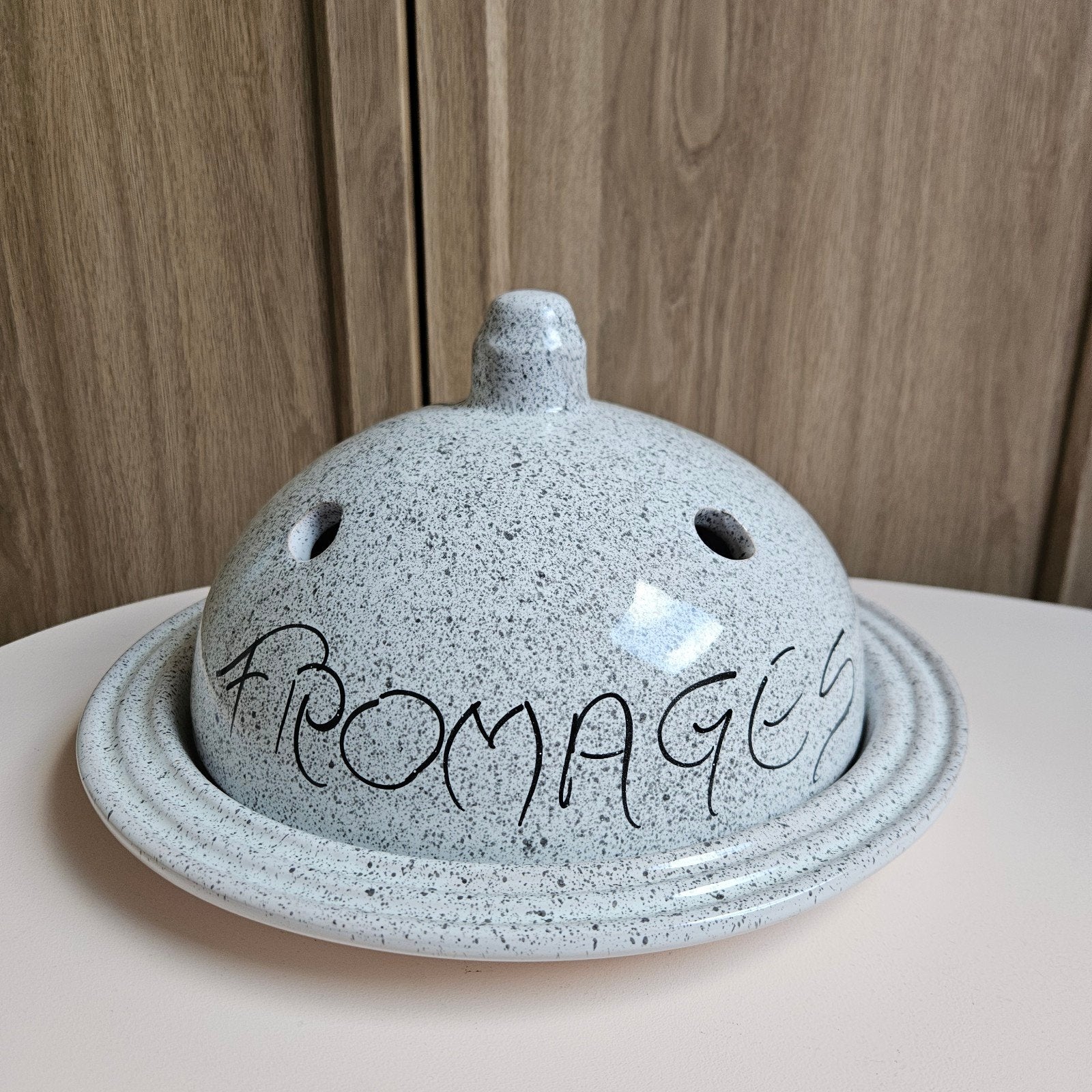 Aardewerken Kaasstolp 'Fromage' - Vintage Stijl, Antiek en Kunst, Ophalen of Verzenden