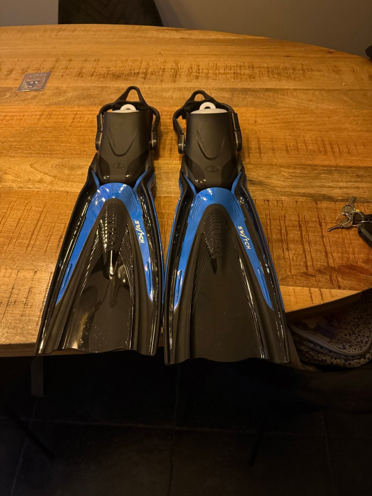 Tusa Hyflex Switch Duikvliezen - Zo goed als nieuw, Watersport en Boten, Duiken, Ophalen, Zo goed als nieuw, Zwem- of Duikvliezen