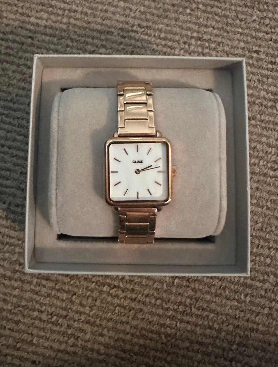Cluse horloge roségoud, Sieraden, Tassen en Uiterlijk, Horloges | Dames, Ophalen of Verzenden, Zo goed als nieuw, Staal, Overige merken