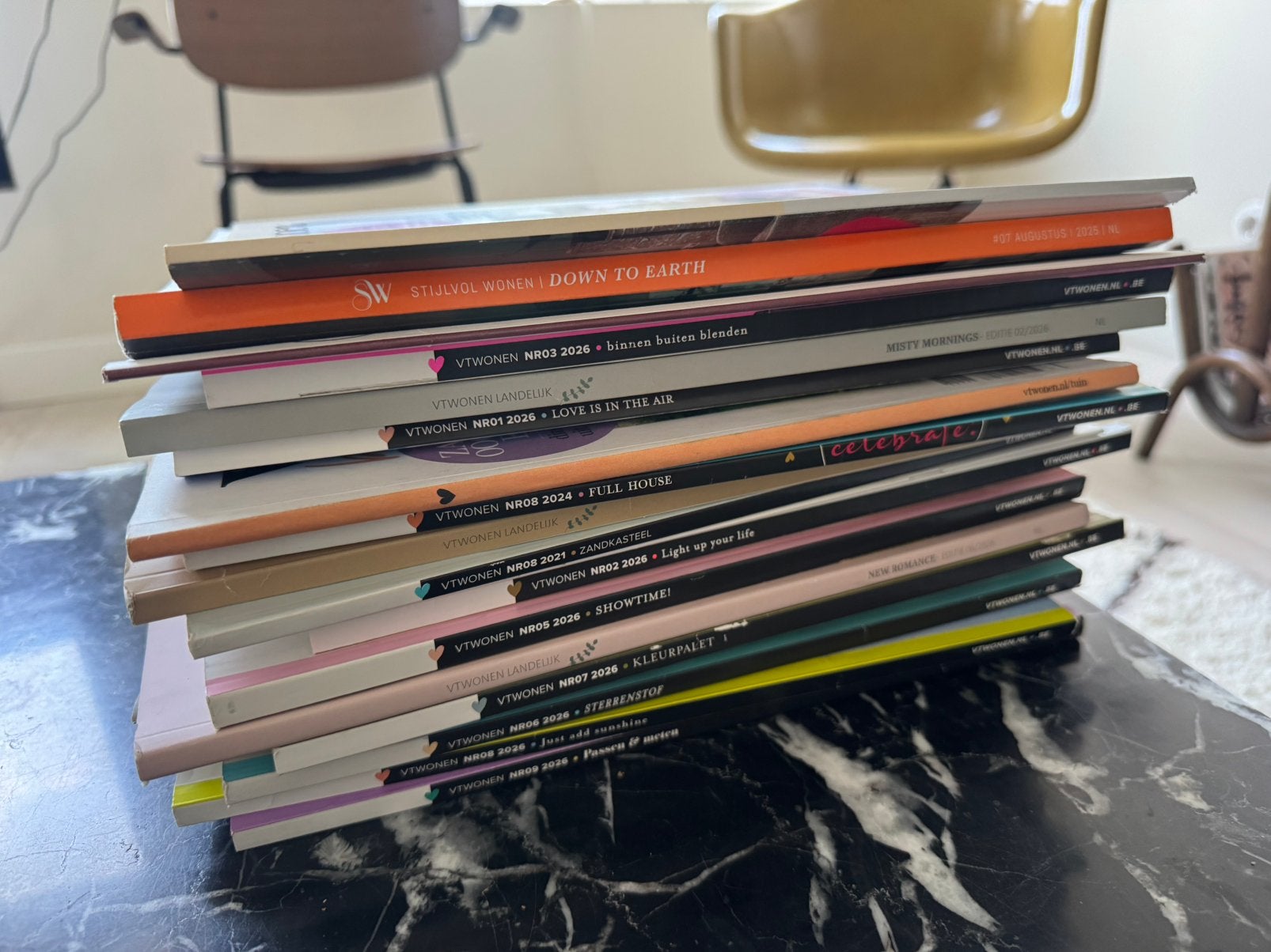 Gratis vtwonen tijdschriften, Ophalen, Gelezen