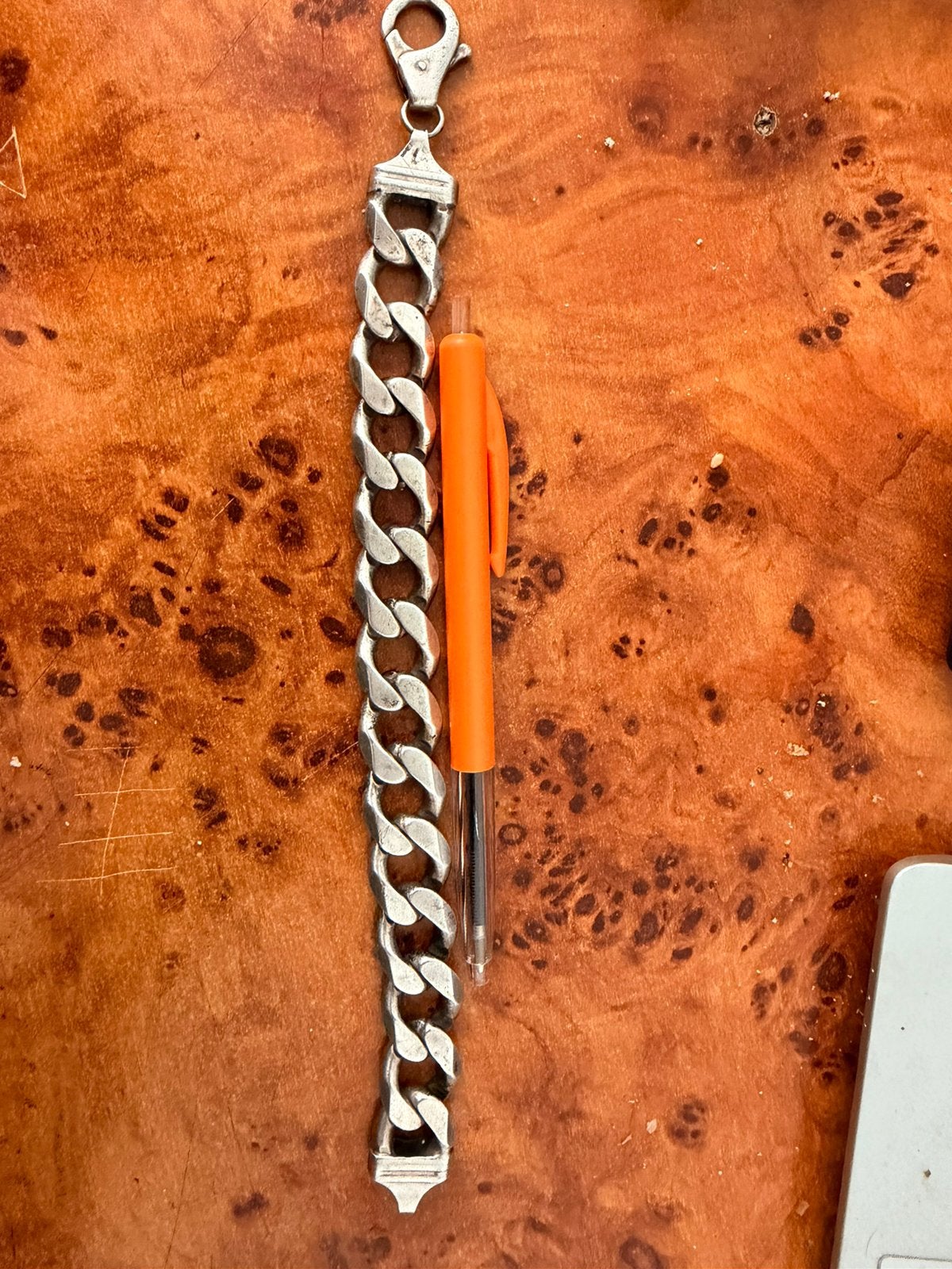 Zilver armbandje 67gr, Ophalen of Verzenden, Gebruikt, Zilver, Zilver