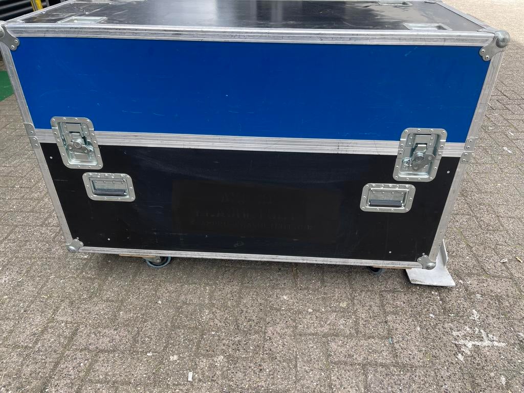 TECHNOCASE Beeldscherm Flightcase 130x57cm 45+30cm Hg. TOP, Ophalen, Zo goed als nieuw, Overige instrumenten, Flightcase