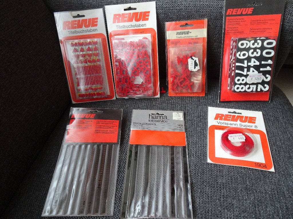 Zelfklevende titelletters en meer, Ophalen, Accessoire