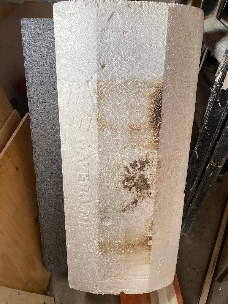Broodjesvloer EPS Isolatie-elementen 125 cm h.o.h 60 cm, Doe-het-zelf en Verbouw, Ophalen, Dakisolatie, Gebruikt, Minder dan 5 m²