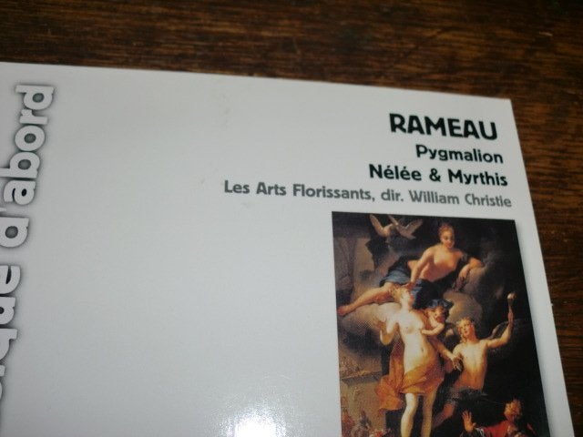 Rameau - Les Arts Florissants  Pygmalion  CD  France  2008, Opera of Operette, Ophalen of Verzenden, Zo goed als nieuw, Classicisme