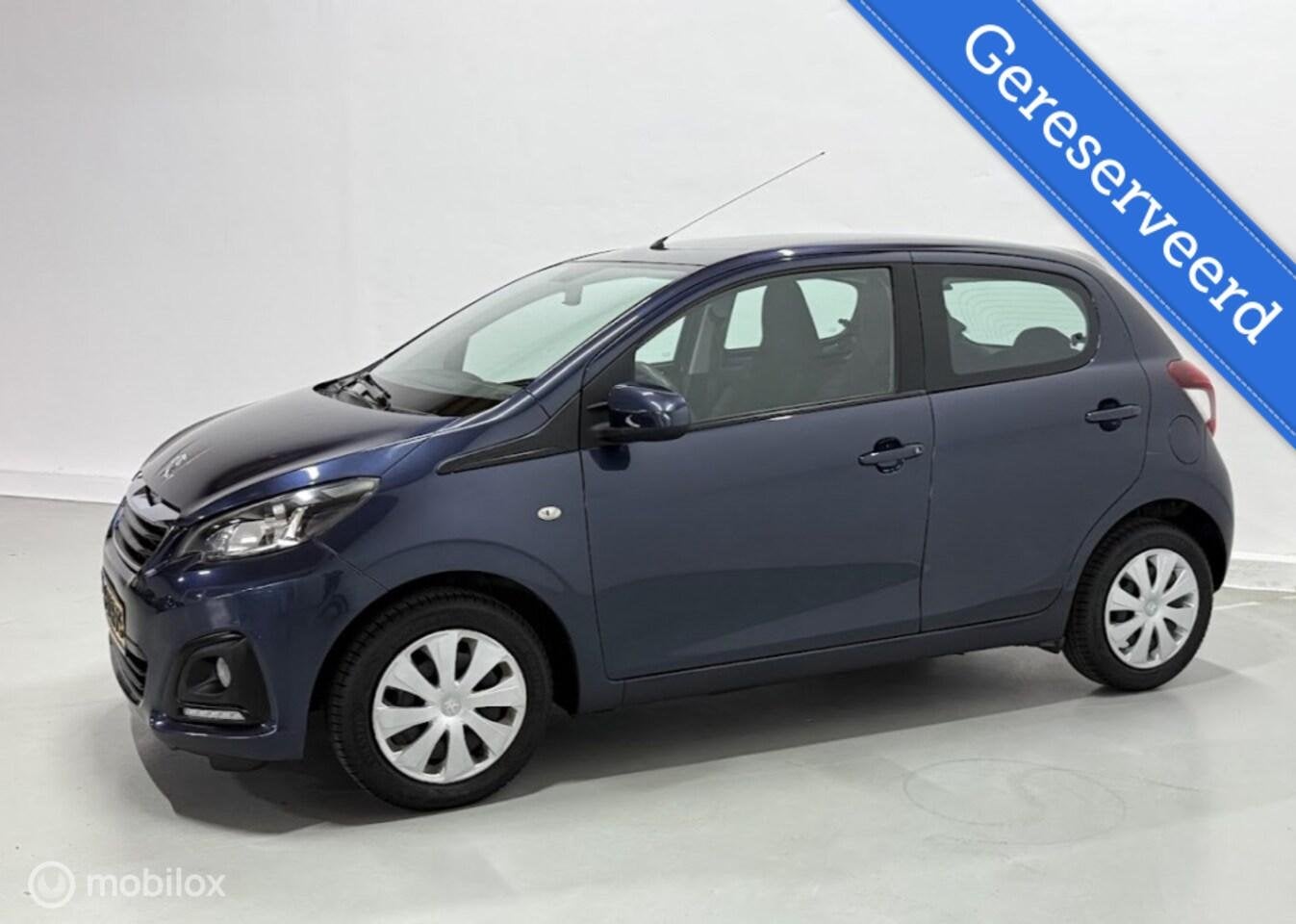 Peugeot 108 1.0 e-VTi Active | AIRCO | BLUETOOTH, Voorwielaandrijving, Euro 5, Gebruikt, Blauw