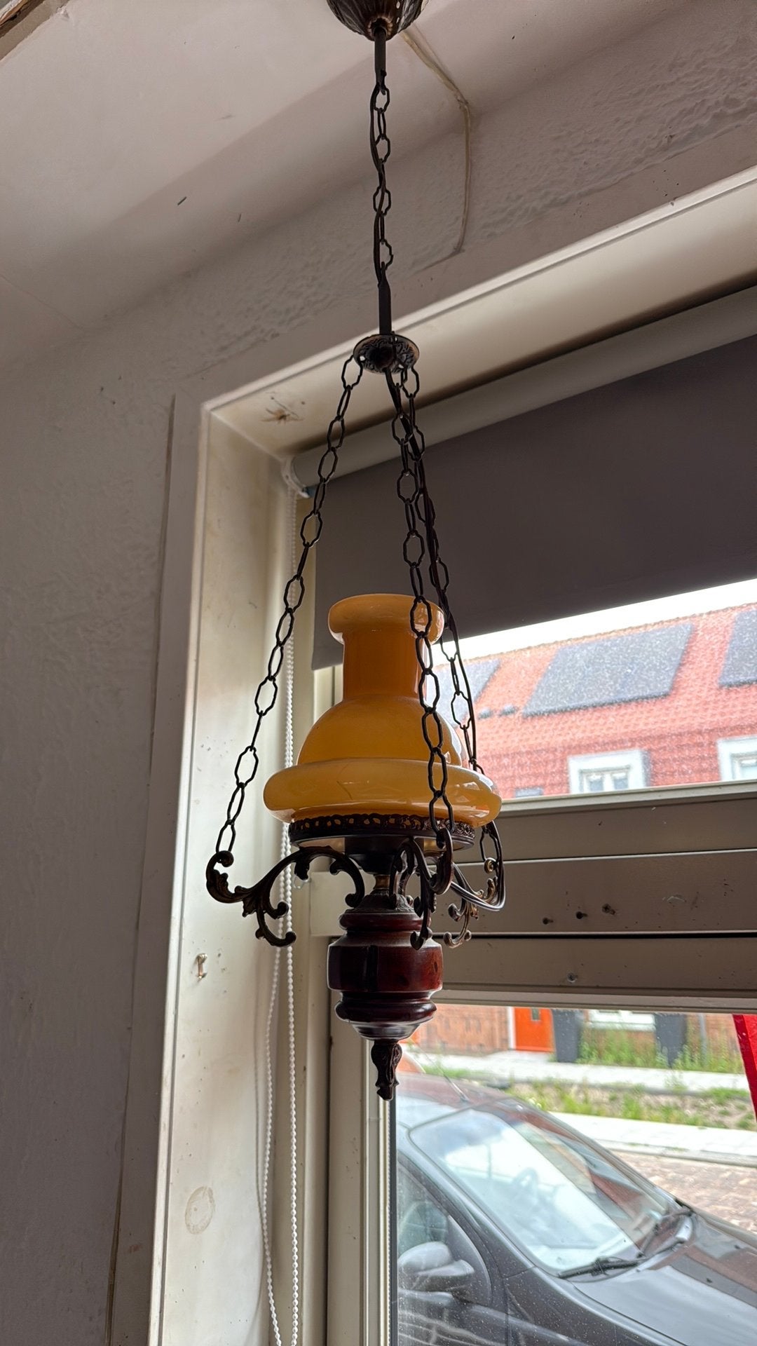 Antieke hanglampen, Ophalen of Verzenden, Zo goed als nieuw