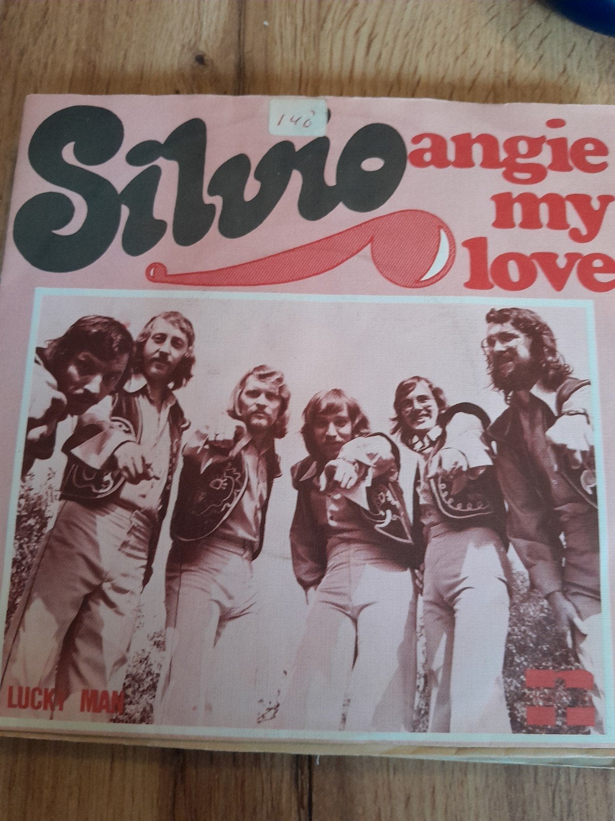 Silvo 7inch angie my love, Ophalen of Verzenden, Zo goed als nieuw, Pop