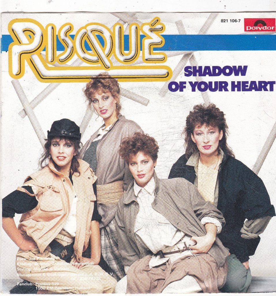 7" Single Risque - Shadow of your heart, Ophalen of Verzenden, Gebruikt, 7 inch, Pop