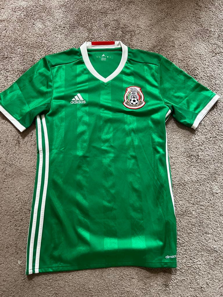 Adidas Mexico Voetbalshirt - Maat S, Maat S, Ophalen of Verzenden, Zo goed als nieuw, Shirt