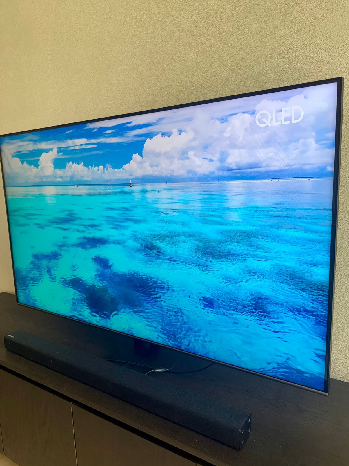 Samsung QLED 4K | 55inch | Q74T, Ophalen, QLED, 50 Hz, Zo goed als nieuw