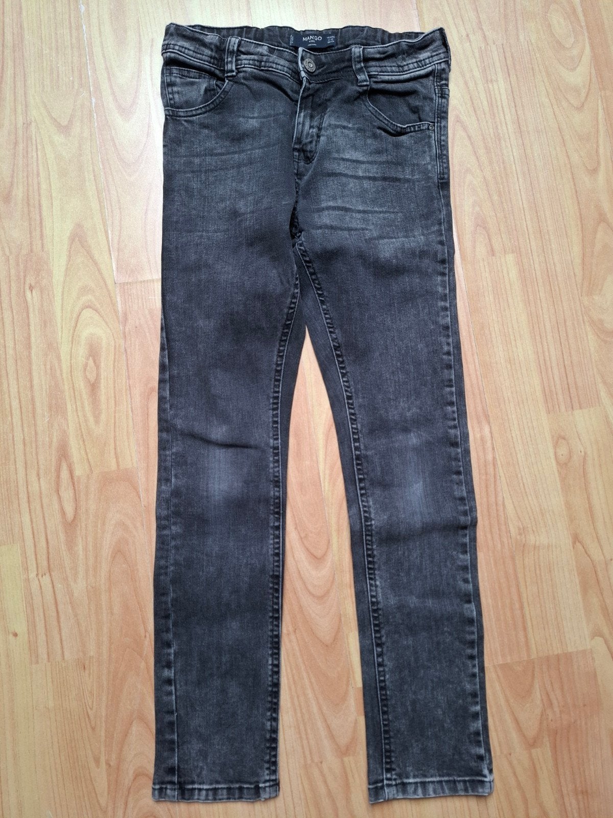 spijkerbroek merk Mango maat 152, Broek, Gebruikt, Mango, Ophalen of Verzenden