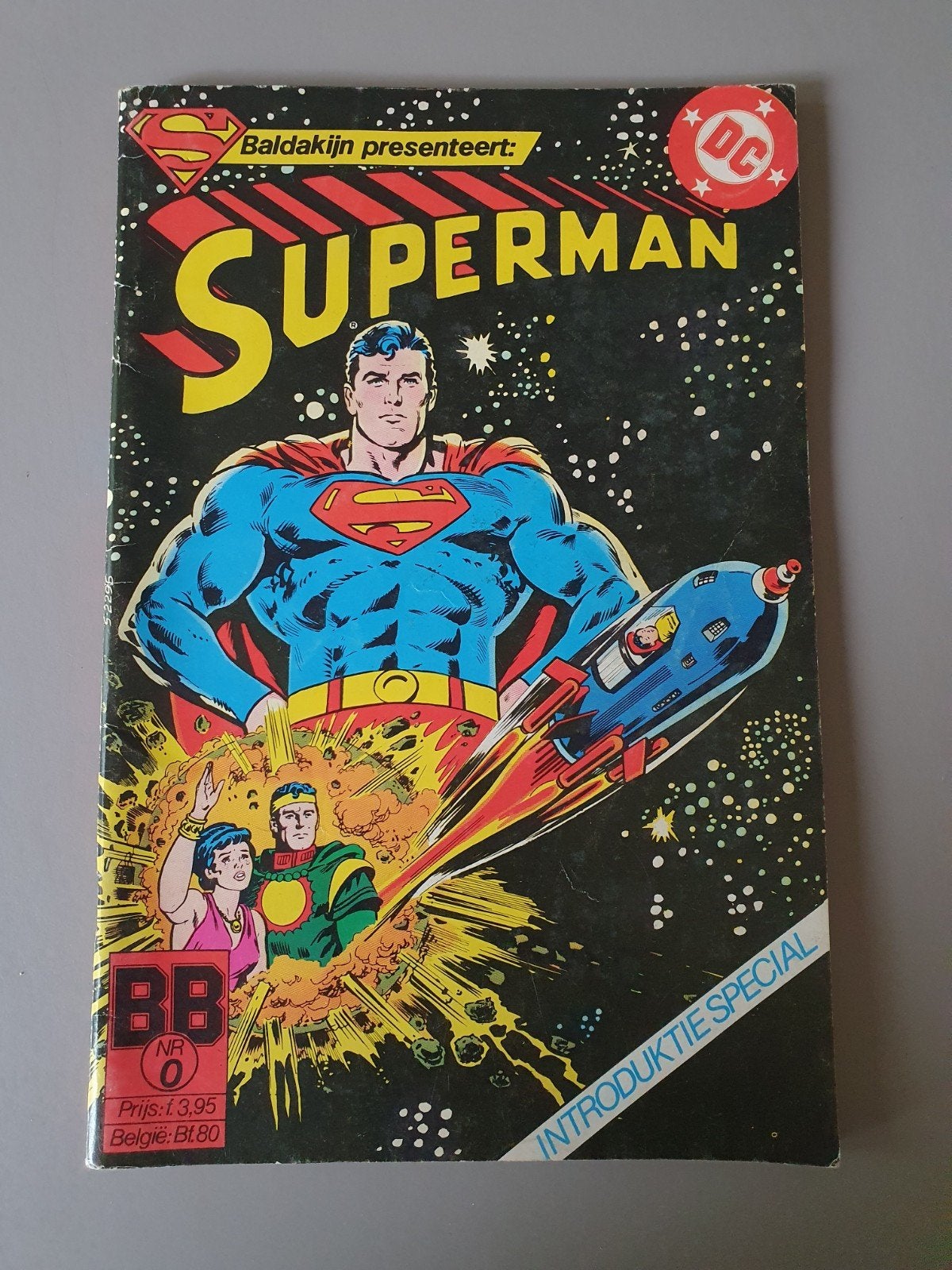 Superman Introductie Special - Baldakijn presenteert, Boeken, Eén stripboek, Ophalen of Verzenden, Gelezen, Onbekend