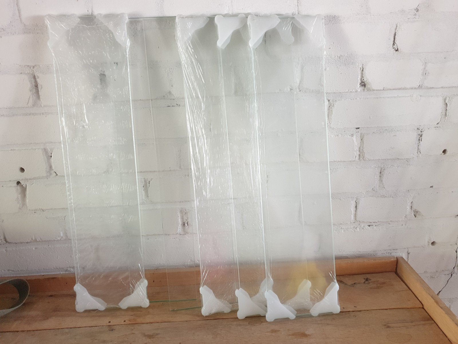 Nieuw 6x Glazen plankjes Planchets 50cmx12cm x 5mm, Ophalen