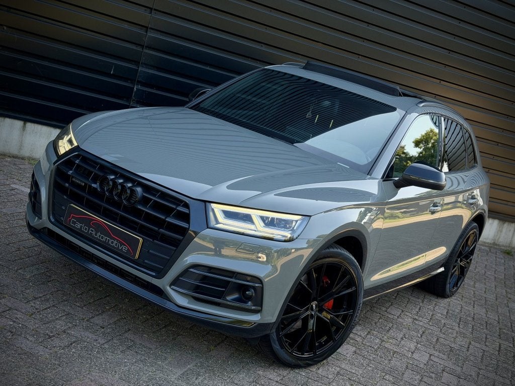 Audi Q5 2.0 TFSI QUATTRO 3x S-Line PANO|RS ZETEL|B&O|LUCHTV|, Auto's, Automaat, Gebruikt, 4 cilinders, Bedrijf