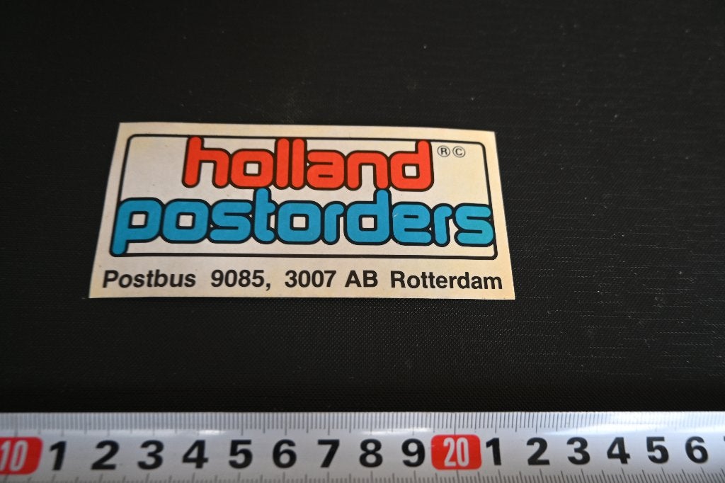 sticker Rotterdam Holland Postorders Postbus 9085, Ophalen, Zo goed als nieuw