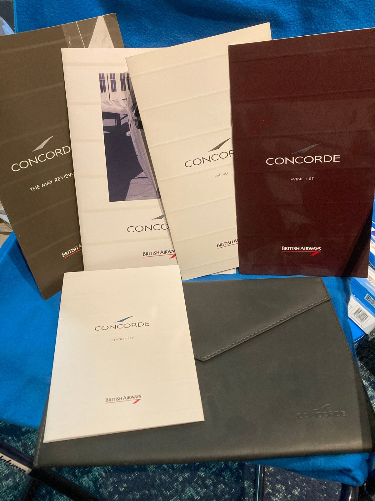 Concorde British Airways Memorabilia Set - Nieuwstaat, Verzamelen, Luchtvaart en Vliegtuigspotten, Ophalen of Verzenden, Nieuw