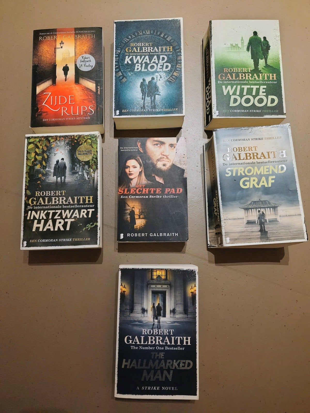 Cormoran Strike thrillers van Robert Galbraith, Ophalen of Verzenden, Gelezen, Robert Galbraith