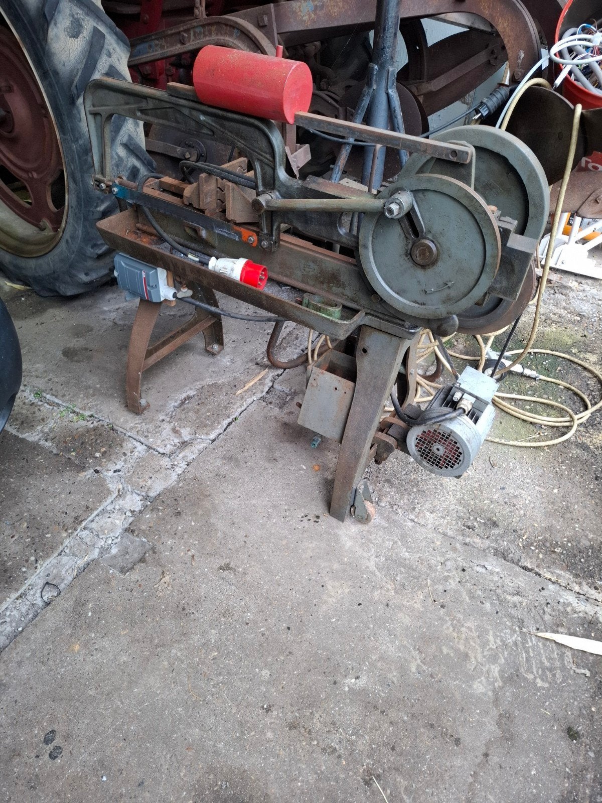 Bewo zaagmachine metaal beugel zaagmachine afkortzaag, Ophalen, Gebruikt, 70 mm of meer, Bewo
