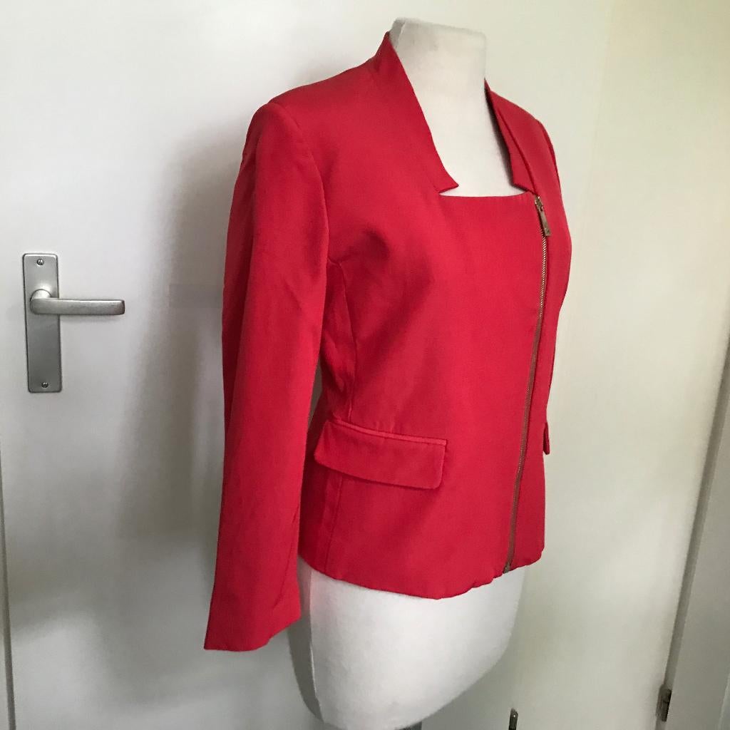 Pinko colbert jasje in pink roze maat 36, Verzenden, Zo goed als nieuw, Maat 36 (S), Roze