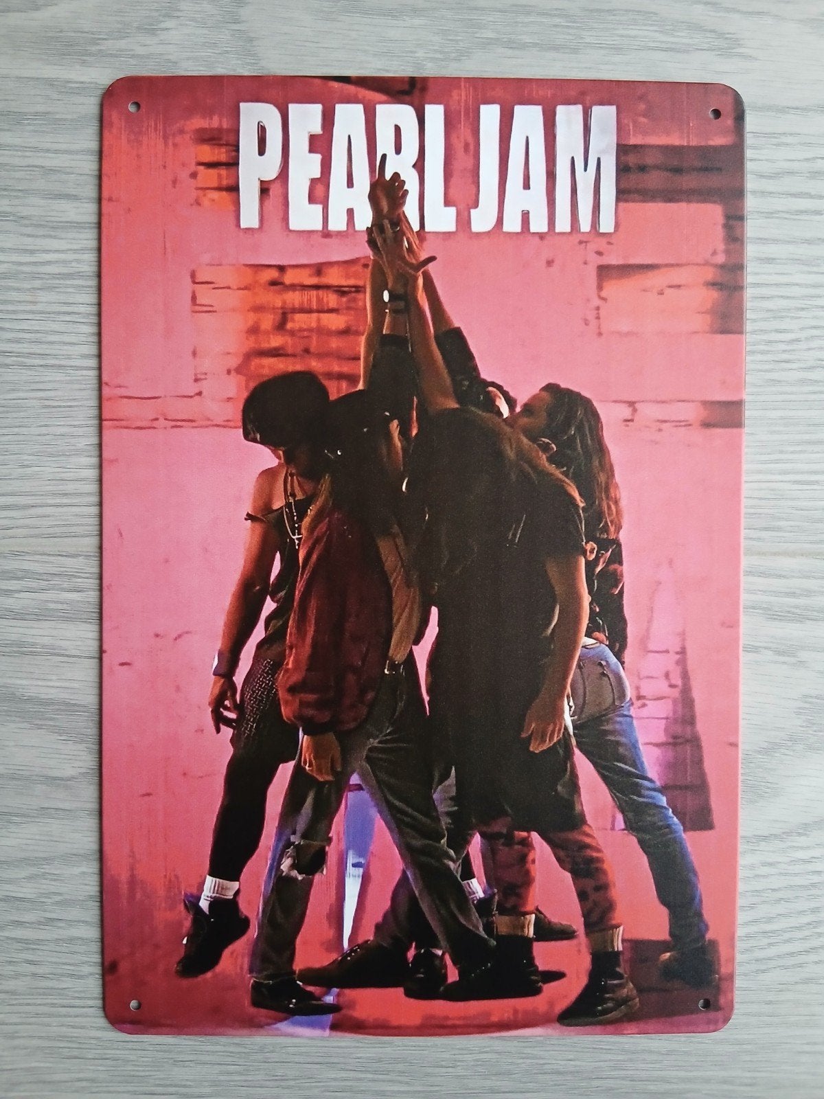 Pearl Jam 20x30 cm Metalen Reclamebord, Verzenden, Nieuw, Poster, Artwork of Schilderij