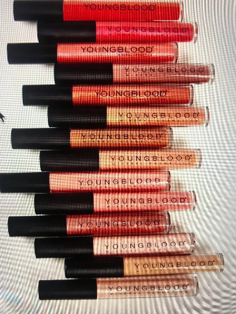 Youngblood (33,- = 7,50) Lipgloss, Nieuw, Ophalen of Verzenden, Make-up, Overige kleuren