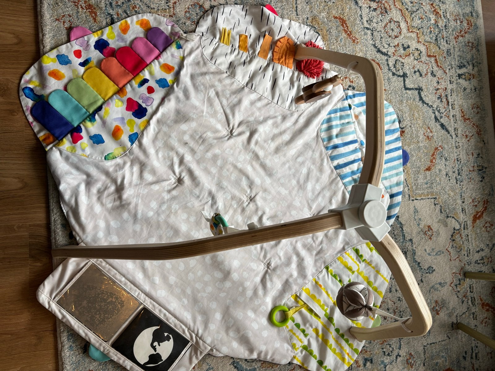 Lovevery Speelkleed en Babygym - Zo goed als nieuw, Ophalen, Gebruikt, Babygym