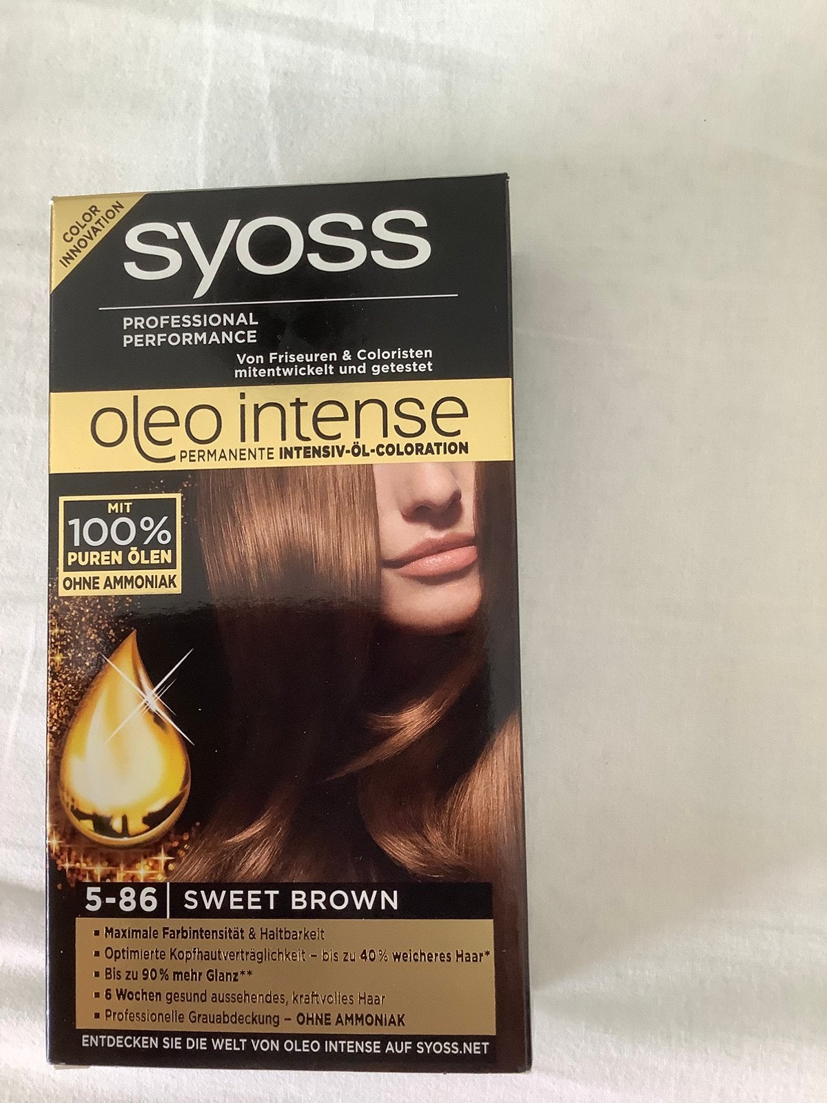 Gratis kleurspoeling Syoss Oleo intense, sweet brown, Ophalen, Nieuw, Overige typen