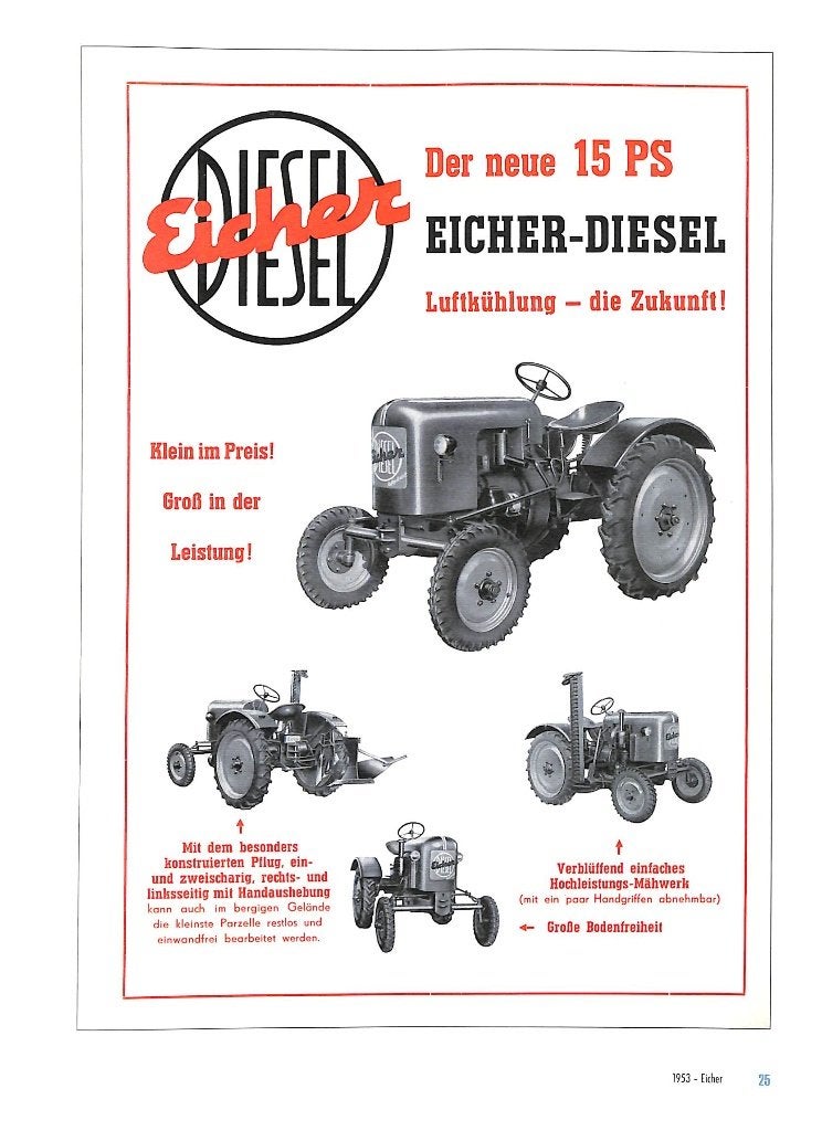 Eicher, Traktoren und Landmaschinen, Verzenden, Nieuw, Oliver Aust, Tractor en Landbouw