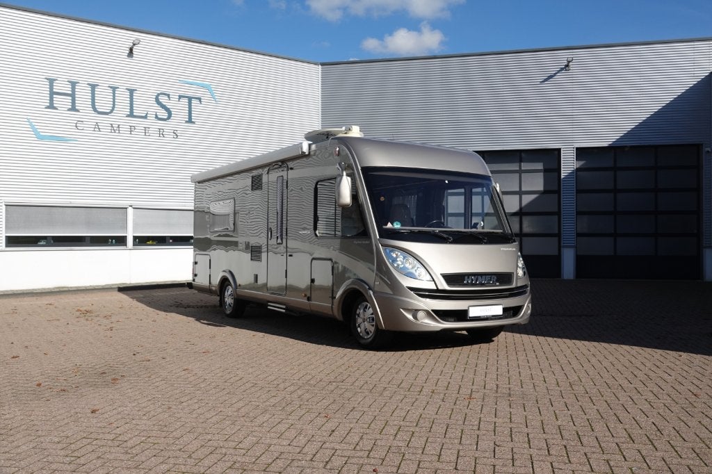 Hymer B 668 Premium Line Automaat, Lage enkele bedden, Level, Ringverwarming, Fiat, Tot en met 2, 7 tot 8 meter
