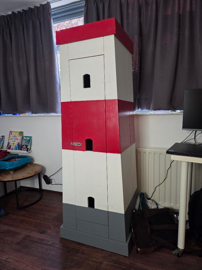 Kledingkast kinderkamer, Ophalen, Gebruikt, 105 cm of meer, Minder dan 50 cm